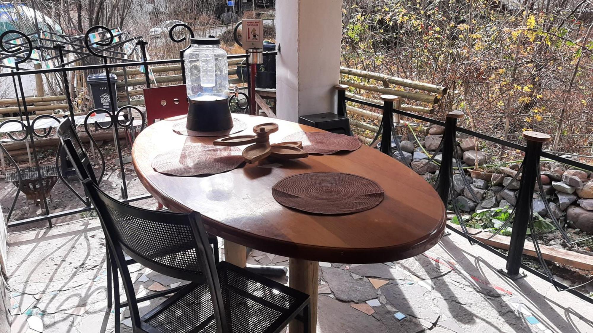 Hostal Crisol Refugio Lo Valdes Exterior foto